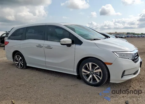 2023 Honda Odyssey Touring from USA, damaged, VIN 5FNRL6H86PB037111